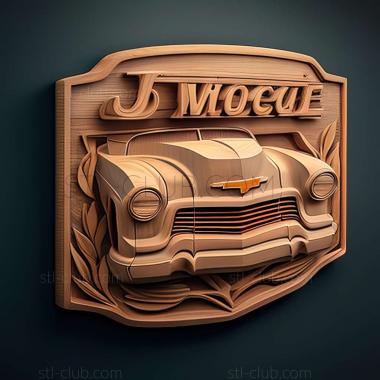 3D мадэль Chevrolet (STL)